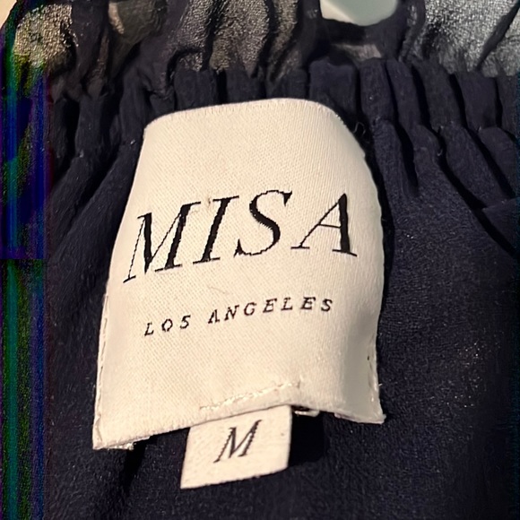 Misa Los Angeles Navy Livey Top - Picture 8 of 10